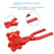 thumbnail image 2 of Clip para Bolas Nieve en Forma Oso Juguete Lucha Invierno () Rojo, 2 of 7