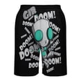 thumbnail image 5 of Invader Zim Gir Short Sweatpants Summer Daily Cozy Lounge Shorts 3D Printed Beach Shorts Sweatpants With Drawstring And Pockets, 5 of 7