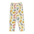 thumbnail image 4 of Xecao Boho Bunny Women's Straight Lounge Pajama Pants: The Epitome of Relaxed Sleepwear, 4 of 9