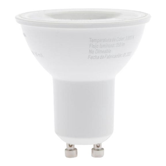 foco led mr16 ecosmart 3.5 w 370 lúmenes luz blanca 3 piezas