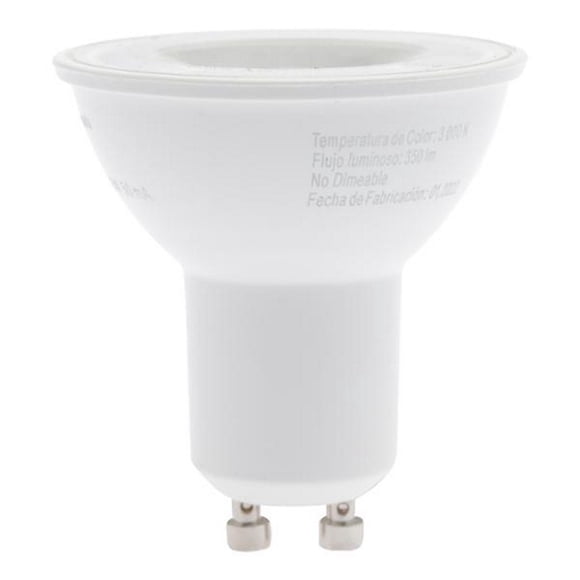 foco led mr16 ecosmart 3.5 w 370 lúmenes luz blanca 3 piezas