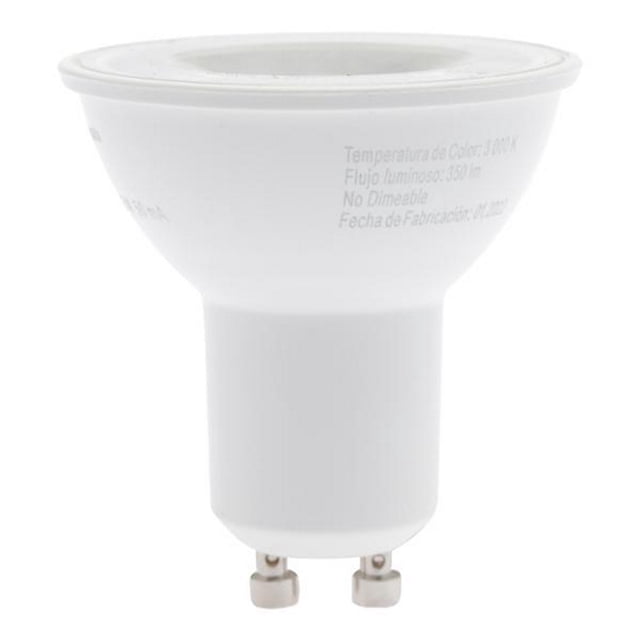 foco led mr16 ecosmart 3.5 w 370 lúmenes luz blanca 3 piezas