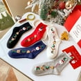 thumbnail image 4 of Yoyauz Fun Christmas Socks For Men And Women, Gifts For Holiday Parties, Novel Holiday Socks, Fun Colored Christmas Socks, 4 of 7