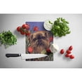 thumbnail image 2 of Carolines Treasures PPP3041LCB Brussels Griffon Peek a Boo Glass Cutting Board Large, 12H x 16W, multicolor, 2 of 2