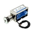 thumbnail image 1 of Unique Bargains DC 12V 400mA 4.8W 45N 10mm Pull Type Linear Motion Solenoid Electromagnet, 1 of 1