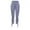 Gray, variant on Maean Crop Pants for Women Summer Casual Slim Elastic Waist Pleated Ankle Cutout Leggings with Pockets