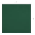 thumbnail image 6 of Unique Bargains 12Pcs  Washable Reusable Party Cloth Napkins Dark Green 17x17inch, 6 of 6