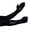 Black, variant on Mdesiwst 1 Pair Silicone Palm Open Finger Design Letter Print Non-slip Cuffs Long Arm Sleeves Men Outdoor Ice Silk Long Cycling Gloves