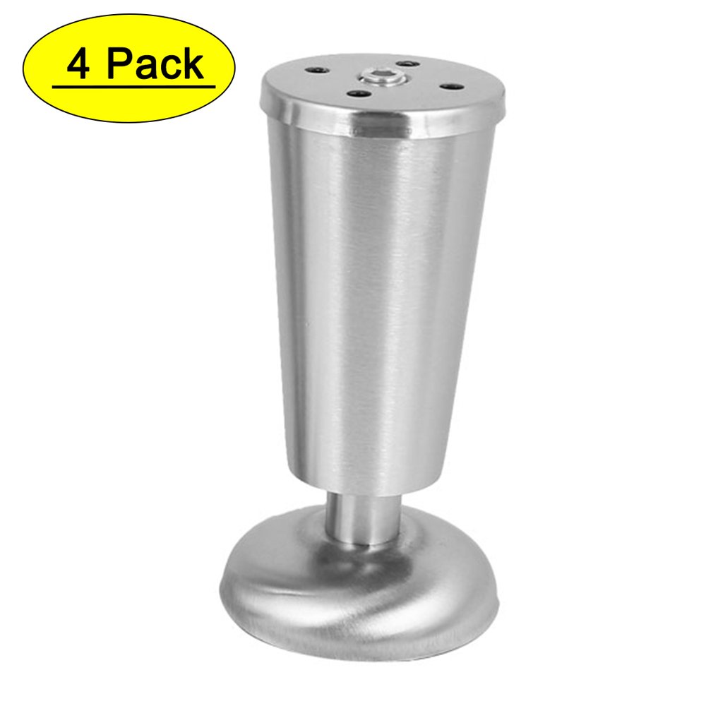 Uxcell 50mmx120mm Furniture Table Metal Tapered Shape