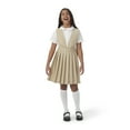 thumbnail image 3 of French Toast Girls 4-20 School Uniform V-Neck Pleated Jumper, 3 of 8