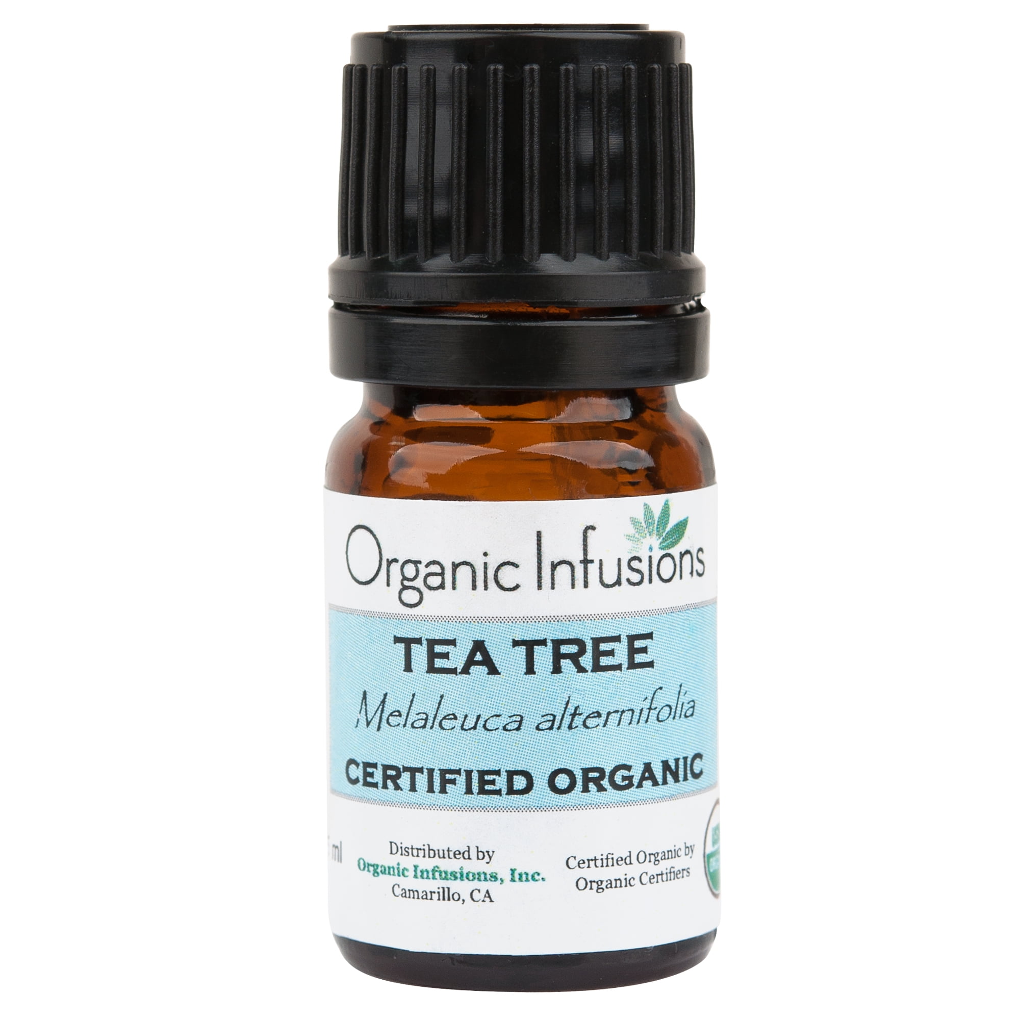 Tea Tree Essential Oils Organic Infusions Aromatherapy Aroma 0.17 FL.OZ