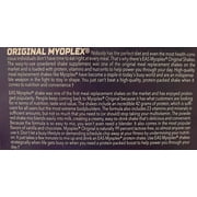 EAS Original MYOPLEX Maximum Muscle Builder - Meal Replacement Protein Mix - Double Rich Chocolate - 20 Individual Packets - Quality Protein Blend - 42g Per Serving - Vitamins, Minerals, Fiber,...