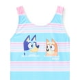 thumbnail image 2 of Dreamwave Apparel Girls Bluey Character Swimsuit One-Piece, Sizes 4-12, 2 of 3