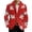 05-Red, variant on Men's Mardi Gras Corduroy Printed Blazer Carnival Casual Holiday Suit Jacket Rave Party Holiday Coat with Pocket 08-Red S