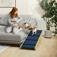 thumbnail image 2 of PawHut Adjustable Dog Ramp for Bed, Sofa, with Non-Slip Surface, 2 of 10