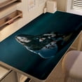 thumbnail image 1 of Billie Eilish alfombrilla de escritorio/mesa extra-grande con base antideslizante de cuero y diseño temático; versátil para escritorios de ordenador, mesas de comedor, etc.40*80cm, 1 of 6