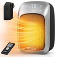 thumbnail image 2 of Calentador de pared GiveBest de 800 W con mando a distancia, 2 unidades, para oficina de autocaravanas, 2 of 6