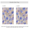 thumbnail image 4 of Birthday Party Garden Flags Outdoor Patio Decoration Flags 12x18in Elegant Blue-purple Cornflowers, 4 of 6