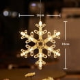 thumbnail image 4 of Luz LED con ventosa para decoración de Navidad, adorno de ventana para el hogar, Papá Noel, copo de nieve, alce, regalo de Feliz Año Nuevo, 2022, 4 of 4