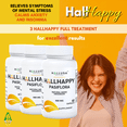 thumbnail image 2 of HALLHAPPY - Mood, Anxiety & Stress Support - Emotional Well-being - 60 Caps, 2 of 6