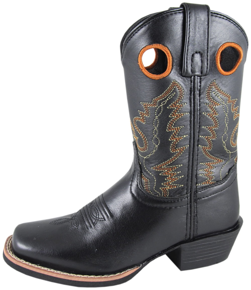 black square boots