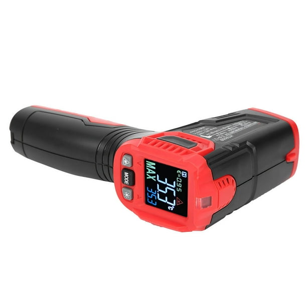 Medidor de temperatura por infrarrojos, HT650B Termómetro infrarrojo digital industrial sin contacto Termómetro infrarrojo Rendimiento de primer nivel