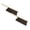 Black, variant on 2 Pcs Woooden Dust Brush Hand Broom Bench Brush with Long Wood Handle Whisk Broom Soft Bristle Brush for Counter Bed Sofa Car Fireplace Clothes Household Cleaning, 14.17 Inch, Black