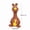 Brown, variant on 1pc Pet Latex Gray Mouse Grinding Teeth Cleaning Dog Sound Toy
