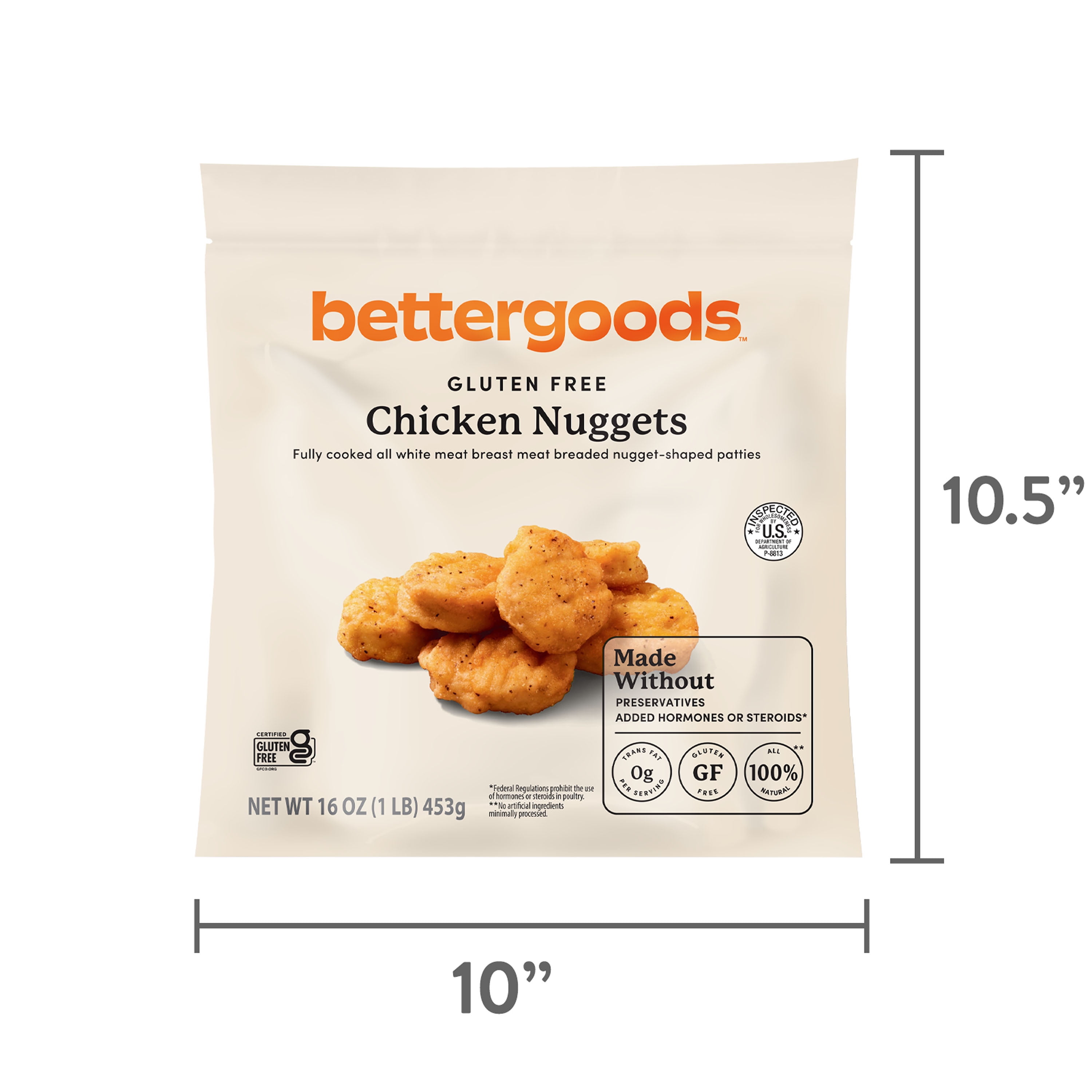 bettergoods Gluten Free Chicken Nuggets, 16 oz