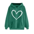 thumbnail image 2 of Neewe Womens Oversized Hoodies Fleece Sweatshirts Fall Fashion 2025 Pullover Sweaters Winter Clothes, 2 of 8