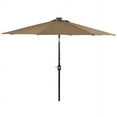 thumbnail image 2 of 7' Solar LED Patio Umbrella by Trademark Innovations (Tan), 2 of 2