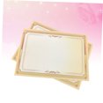 thumbnail image 3 of WRITWAA 20Pcs Award Certificates Certificate Paper Beige for Graduation Events, 3 of 8