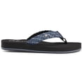 thumbnail image 2 of Cobian® Women's Braided Bounce Flip Flop, Size 8 (in Indigo), 2 of 6