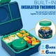 thumbnail image 2 of Bento Box Fimibuke con termo de 1,8 L y 3 compartimentos para niños, 2 of 8