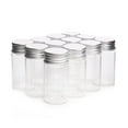thumbnail image 3 of SSKFHGI Vials Small Glass Bottles Mini Jars With Aluminum Screw Lids New, 3 of 9