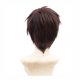 thumbnail image 4 of Peluca sintética para cosplay Anime Eren Jaeger, color marrón oscuro, 4 of 4