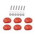 thumbnail image 4 of 6 PCS/ Set Vintage Tuners Machine Heads String Tuning Pegs Replacement Acrylic Buttons Keys for Electric Guitar 22.5mm GC802, 4 of 8