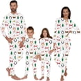 thumbnail image 2 of Conjunto de pijamas a juego para la familia de Navidad 2024, conjunto de pijamas para madre, hija, padre e hijo, mamelucos para bebé, ropa de dormir, 2 of 3