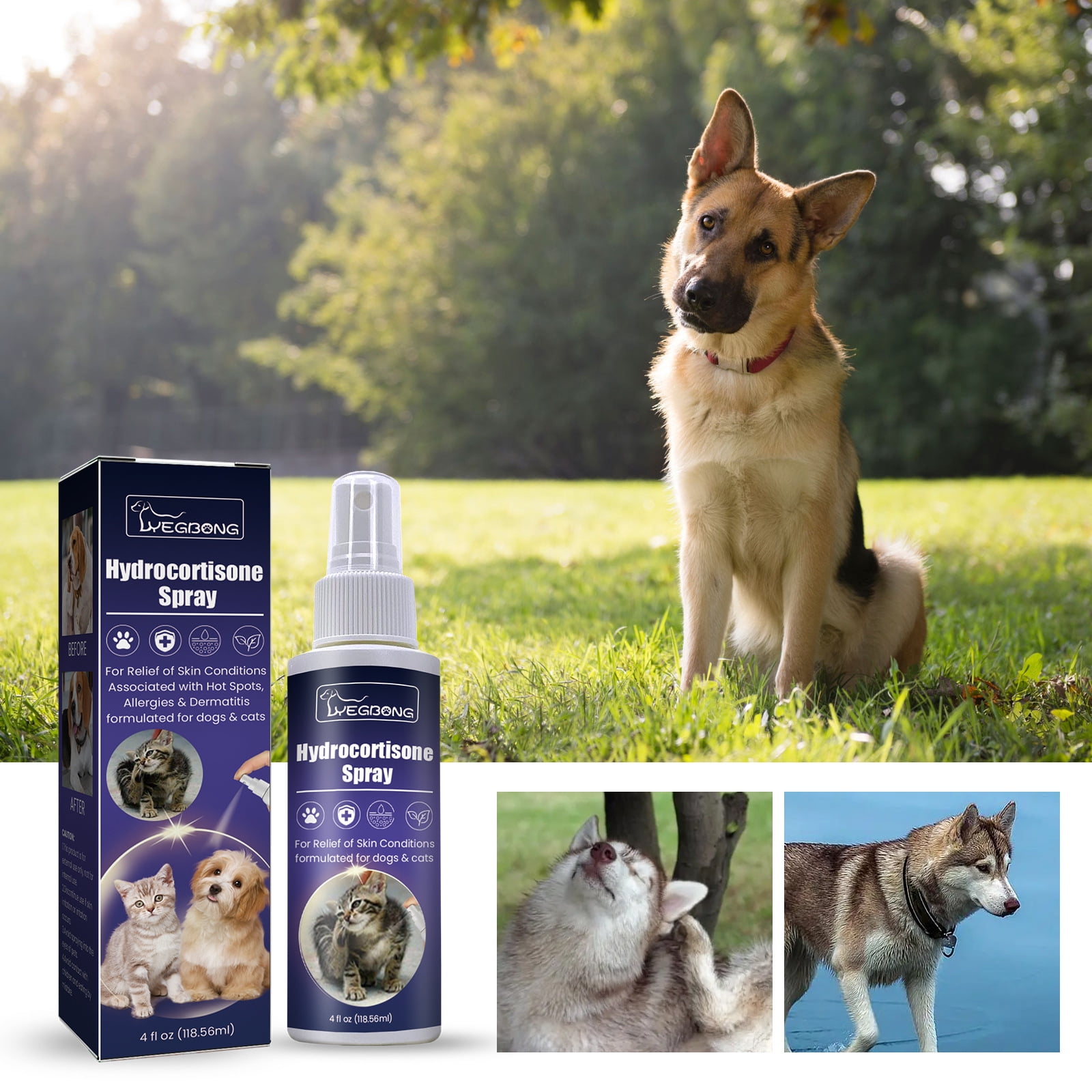Itch relief for dogs walmart hot sale