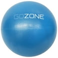 thumbnail image 4 of GoZone Exercise Ball for Pilates, Balance Ball for Toning, Yoga and Barre, Anti Burst, Includes Hand Pump, Blue, 9 Inch, 4 of 8