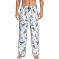 thumbnail image 2 of Kdxio Undersea Animals Print Men's Sleep Pajama Pant Lounge Pants with Pockets, 2 of 8