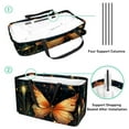 thumbnail image 4 of Fireflies Large Capacity Reusable Foldable Oxford Cloth Storage Basket: Tote Bag, Laundry Organizer, and Storage Box, 4 of 7