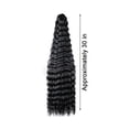 thumbnail image 3 of 30 Inch Synthetic Pre Stretched Deep Wave Crochet Hair Yaki Ombre Braiding Hair High, 3 of 6