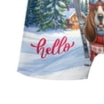 thumbnail image 5 of Hello Welcome Winter The Ski Basset Hound Snowy Day All Over Print Boxer Briefs Underwear for Men Dad Bassets Dog Breed Lovers Gifts Idea - 13013, 5 of 6