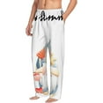 thumbnail image 6 of Logiee Summer Gnome Print Pajama Pants for Men,Men’s Pajama Bottoms,Mens PJ Pants with Pockets & Button Fly-Large, 6 of 6