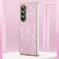 thumbnail image 3 of Dteck for Samsung Galaxy Z Fold 6 5G Glitter Phone Case for Women Girls, Shockproof Slim Ultra Thin Matte Back Protective Cover Crystal Bling Case, Silver, 3 of 6