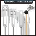 thumbnail image 3 of CHUANK Tuning Forks Set-128 Hz  256 Hz  512 Hz Tuning Forks Perfect for Healing Chakra Sound Therapy Keep Body  Mind and Spirit, 3 of 5