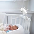 thumbnail image 1 of Baby Optics DXR-8 and DXR-8 Pro Baby Monitor Flexible Mount, Mounting Bracket, 720p, White (monitor not included), 1 of 5