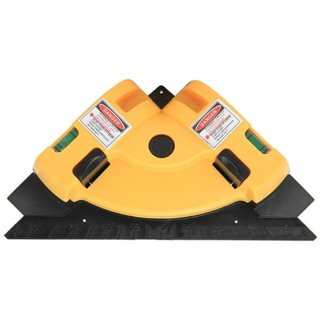 

90-Degree Line Level Right Angle L- Double Bubble Woodworking Measure Tool