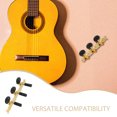 thumbnail image 3 of unbranded 2Ud Para Guitarra Acústica Y Ukelele De Material Hierro Con Abierto Negro, 3 of 6